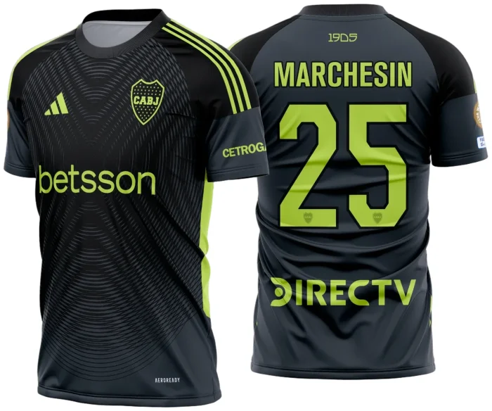 Arte Estampa Camisa Boca Juniors Goleiro 2025 - 2026