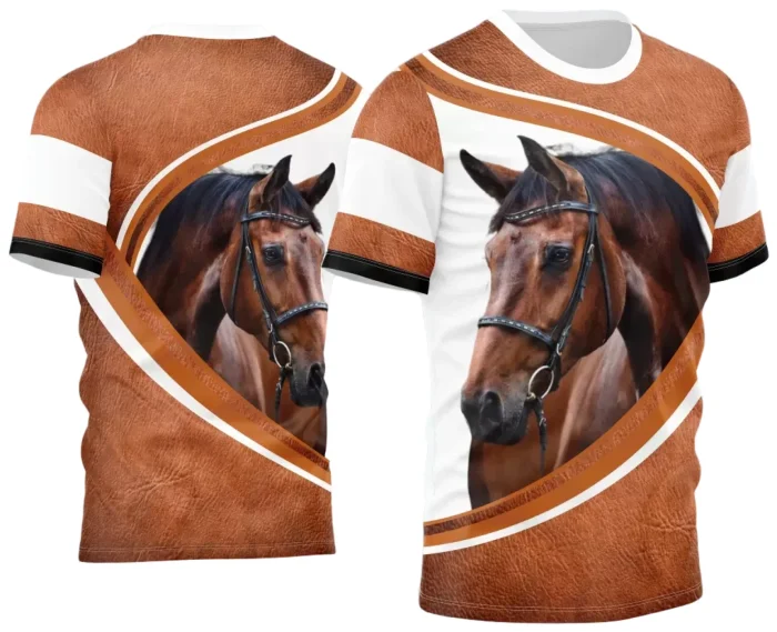 Arte Estampa Camisa Cavalo 2024
