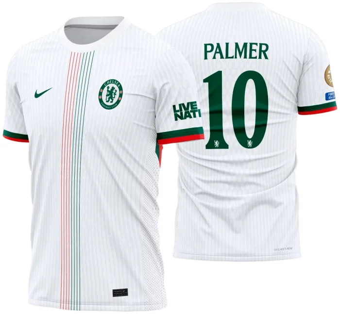 Arte Estampa Camisa Chelsea Reserva 2025 - 2026