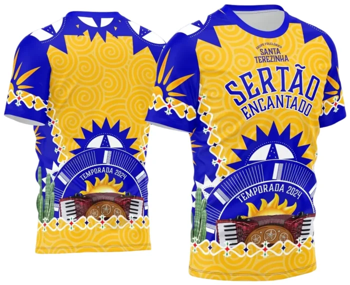 Arte Estampa Camisa Festa Junina Arraiá 2025