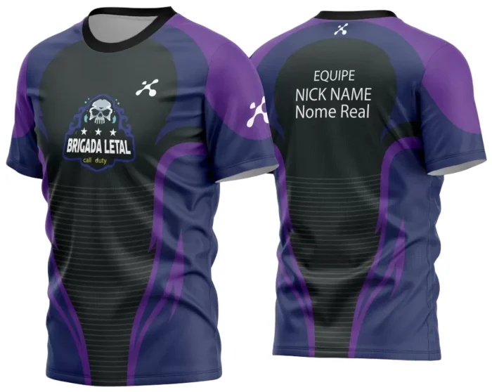 Arte Estampa Camisa Game 2024 - 2025