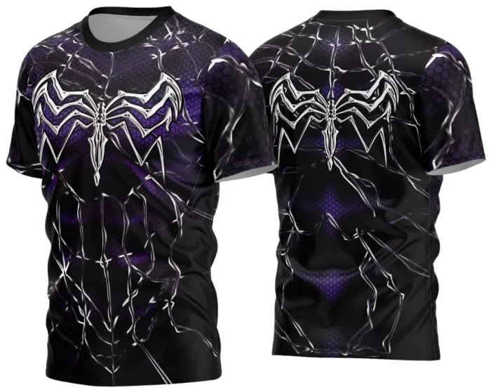 Arte Estampa Camisa Heróis - Venom