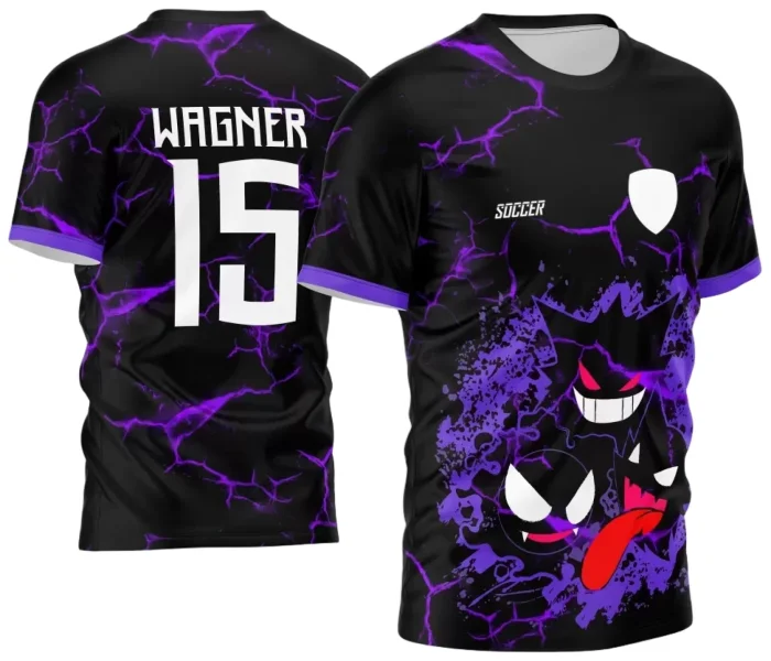 Arte Estampa Camisa InterClasse 2024 Gengar