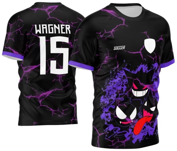Arte Estampa Camisa InterClasse 2024 Gengar