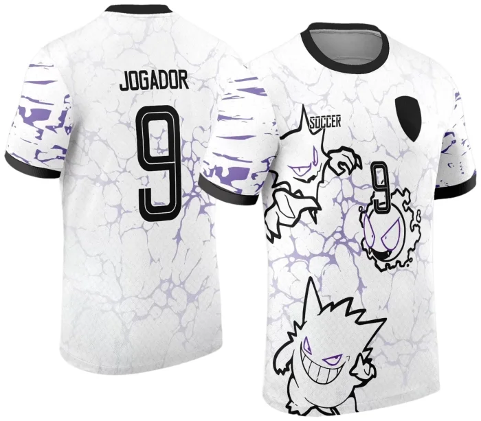 Arte Estampa Camisa InterClasse 2024 Gengar