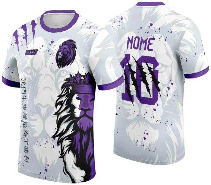 Arte Estampa Camisa InterClasse 2024 Leão