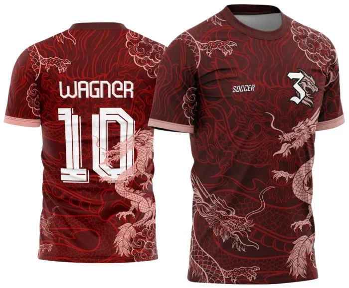 Arte Estampa Camisa Interclasse Dragão