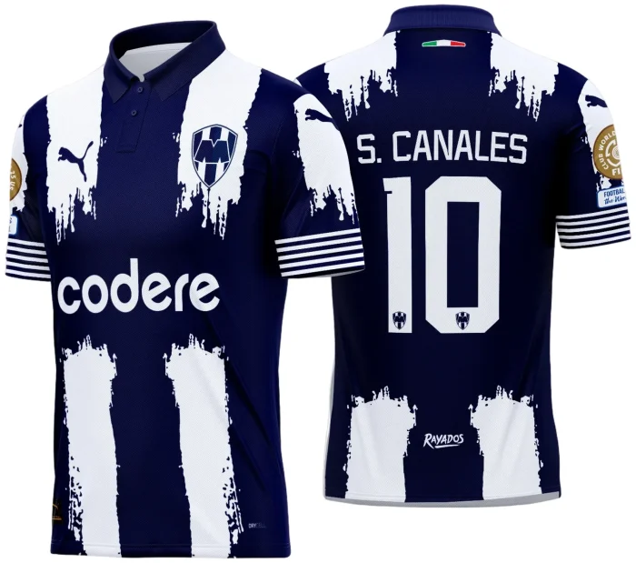 Arte Estampa Camisa Monterrey Titular 2025 - 2026