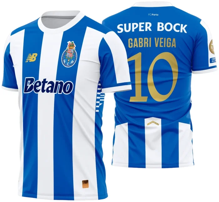 Arte Estampa Camisa Porto FC Titular 2025 - 2026