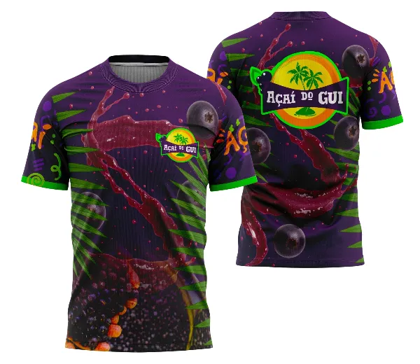 Arte Camisa Açaí - Profissão