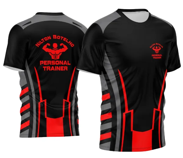 Arte Camisa Personal Trainer Academia - Profissão