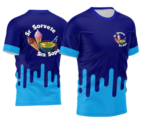 Arte Camisa Sorveteria - Profissão