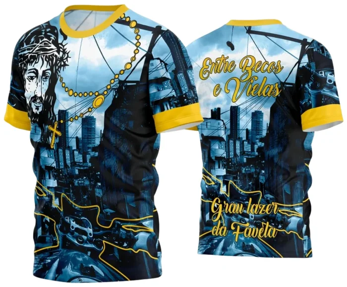 Arte Estampa Camisa Quebrada 2024