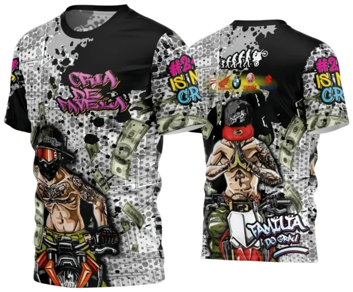 Arte Estampa Camisa Quebrada 2024
