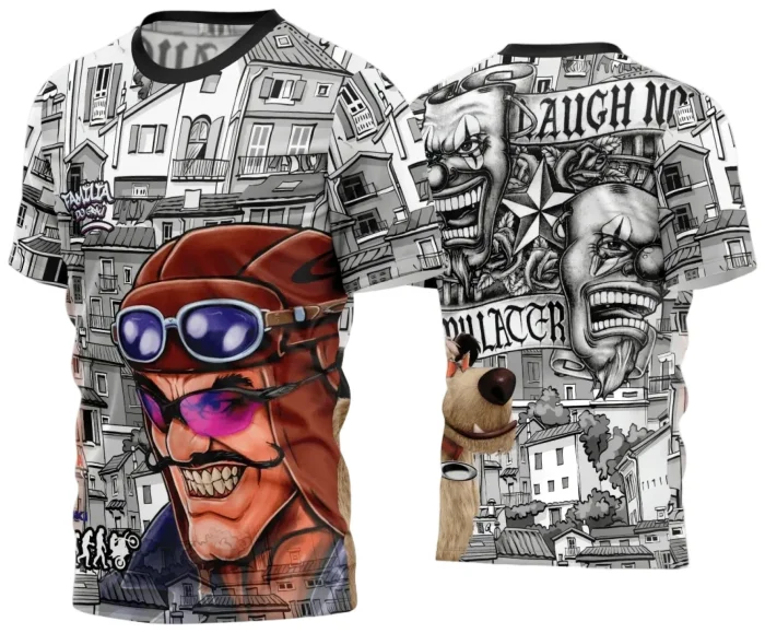 Arte Estampa Camisa Quebrada 2024