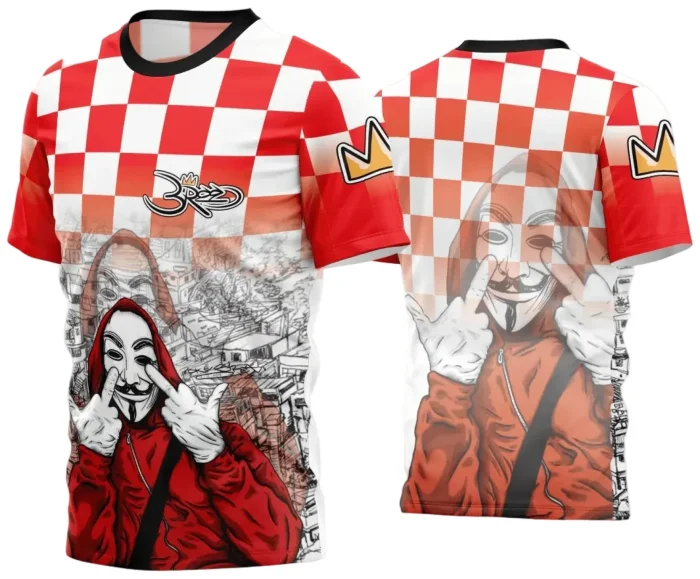 Arte Estampa Camisa Quebrada 2024