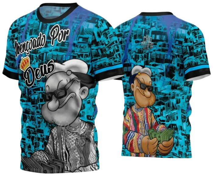 Arte Estampa Camisa Quebrada 2024