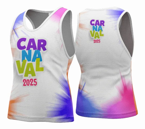 Arte Vetor Camisa Abadá de Carnaval 2026 - Modelo 109