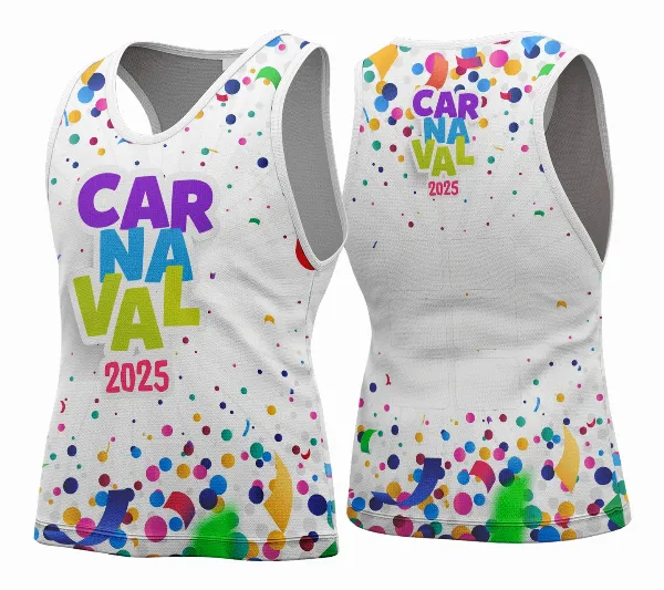 Arte Vetor Camisa Abadá de Carnaval 2026 - Modelo 110