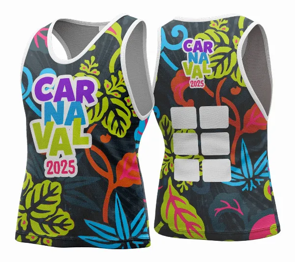 Arte Vetor Camisa Abadá de Carnaval 2026 - Modelo 112