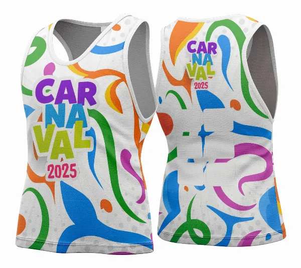 Arte Vetor Camisa Abadá de Carnaval 2026 - Modelo 115