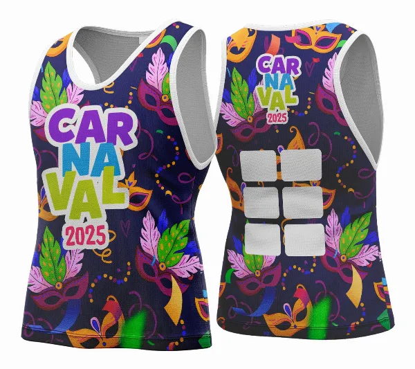 Arte Vetor Camisa Abadá de Carnaval 2026 - Modelo 117