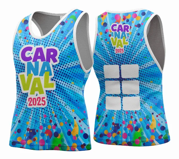 Arte Vetor Camisa Abadá de Carnaval 2026 - Modelo 117