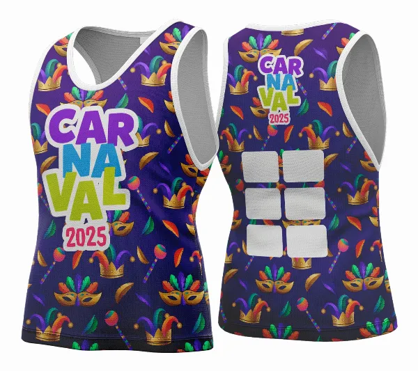 Arte Vetor Camisa Abadá de Carnaval 2026 - Modelo 121