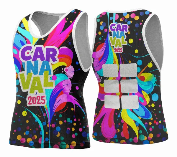 Arte Vetor Camisa Abadá de Carnaval 2026 - Modelo 131
