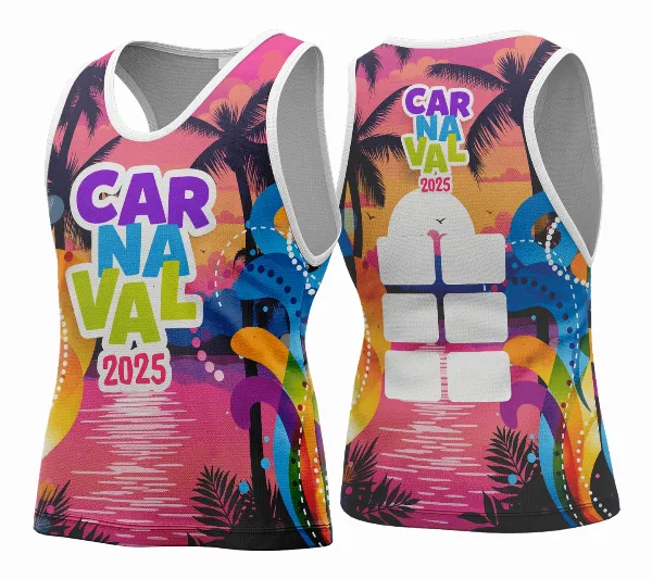Arte Vetor Camisa Abadá de Carnaval 2026 - Modelo 141