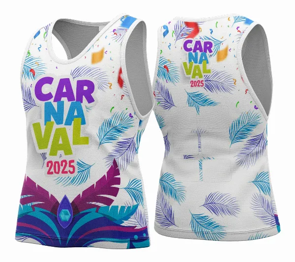 Arte Vetor Camisa Abadá de Carnaval 2026 - Modelo 144