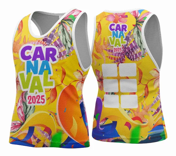 Arte Vetor Camisa Abadá de Carnaval 2026 - Modelo 146
