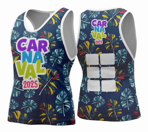 Arte Vetor Camisa Abadá de Carnaval 2026 - Modelo 148