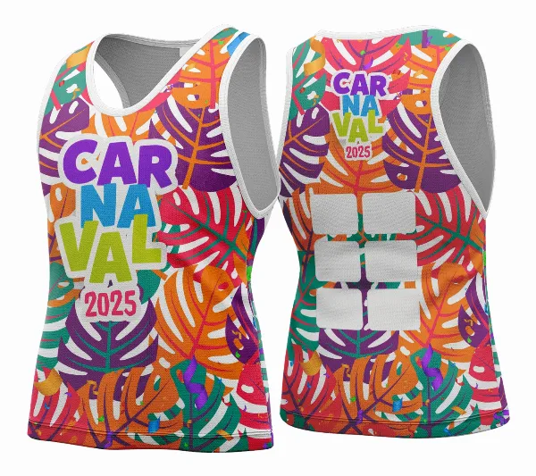 Arte Vetor Camisa Abadá de Carnaval 2026 - Modelo 149