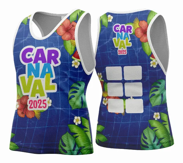Arte Vetor Camisa Abadá de Carnaval 2026 - Modelo 156