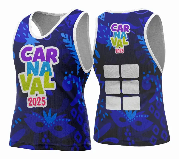 Arte Vetor Camisa Abadá de Carnaval 2026 - Modelo 157