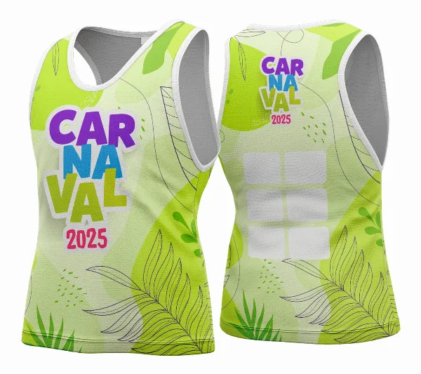 Arte Vetor Camisa Abadá de Carnaval 2026 - Modelo 168