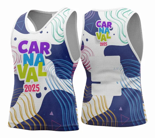 Arte Vetor Camisa Abadá de Carnaval 2026 - Modelo 172