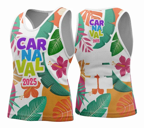 Arte Vetor Camisa Abadá de Carnaval 2026 - Modelo 175