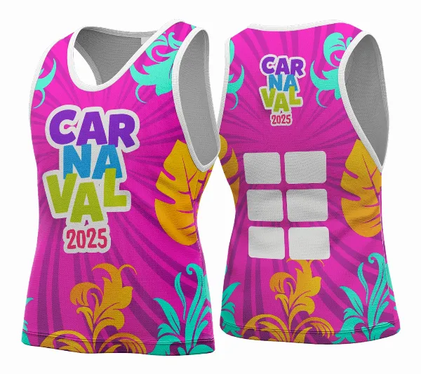 Arte Vetor - Camisa Abadá de Carnaval 2026 - Modelo 177