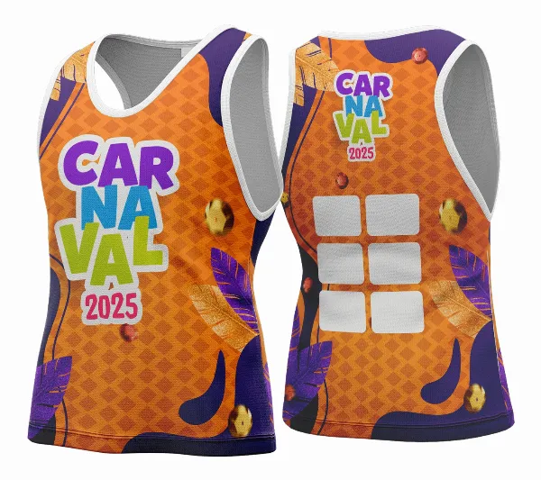 Arte Vetor - Camisa Abadá de Carnaval 2026 - Modelo 182