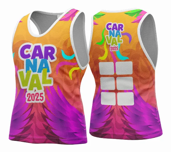 Arte Vetor - Camisa Abadá de Carnaval 2026 - Modelo 189