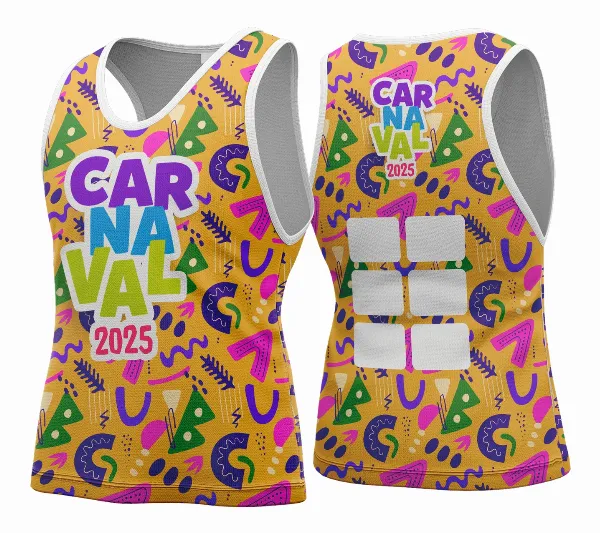 Arte Vetor - Camisa Abadá de Carnaval 2026 - Modelo 192
