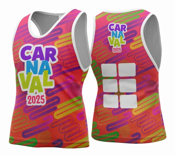 Arte Vetor - Camisa Abadá de Carnaval 2026 - Modelo 196