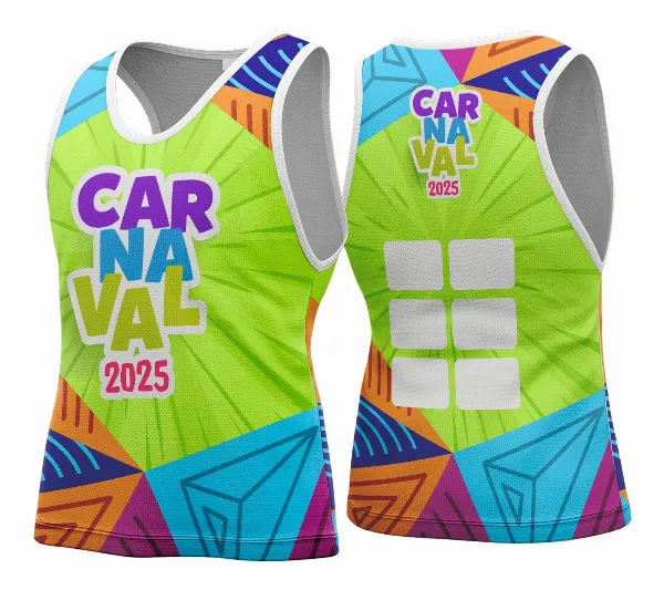 Arte Vetor - Camisa Abadá de Carnaval 2026 - Modelo 200
