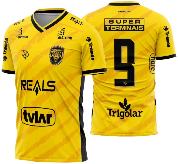 Arte Vetor Camisa Amazonas FC Titular 2023 - 2024