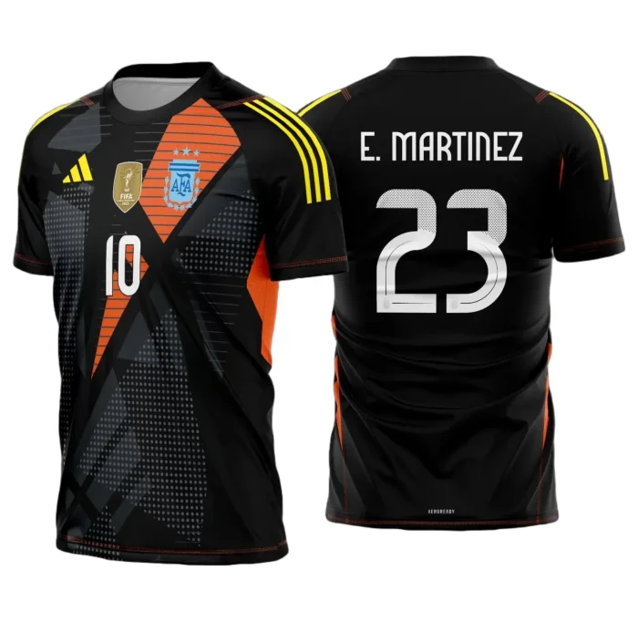 Arte Vetor Camisa Argentina Goleiro 2024 - 2025