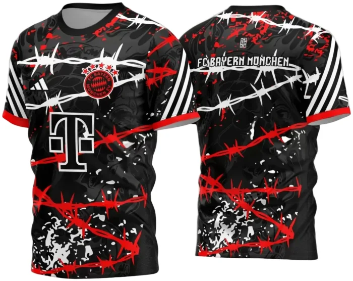 Arte Vetor Camisa Bayern München