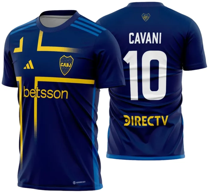 Arte Vetor Camisa Boca Juniors Terceira 2024 - 2025