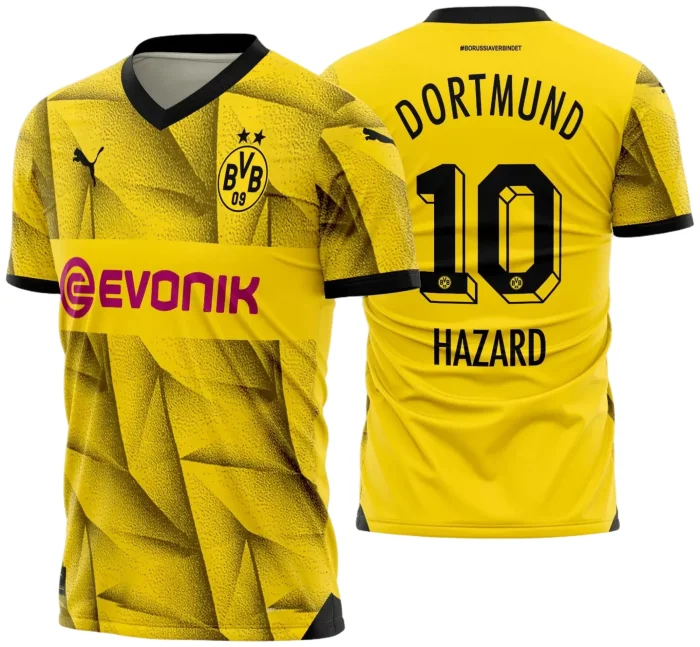 Arte Vetor Camisa Borussia Dortmund Cup 2023 - 2024